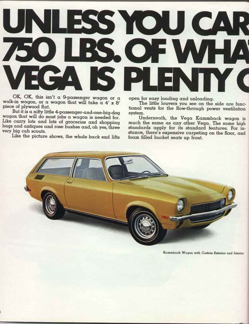 1970 Chevrolet Vega Brochure Page 2